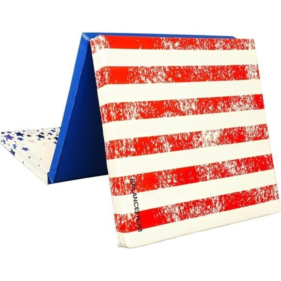 Three Fold Folding Exercise Mat with Carrying Handles for MMA, Gymnastics & Home - Picture 1 of 6